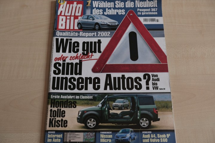 Deckblatt Auto Bild (47/2002)